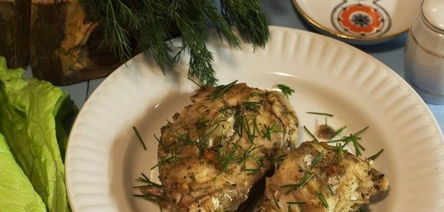 1. Этап. Пикша в духовке: Стейки из пикши в духовке готовы, приятного аппетита!