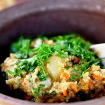 Кулеш на костре