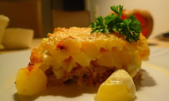 1. Этап. Мясо по-французски с черносливом: 4. Вот и все! Приятного аппетта!