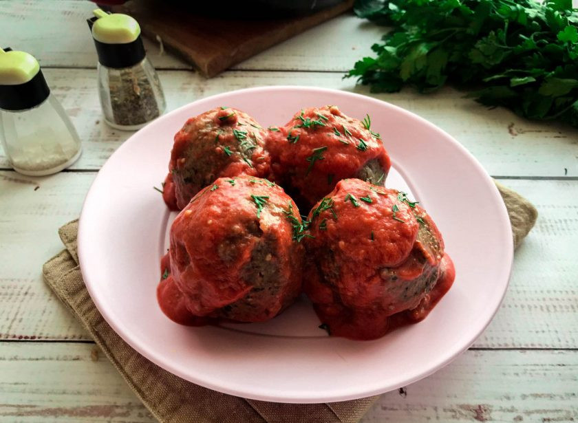 1. Этап. Тефтели из гречки с грибами: Тефтели из гречки с грибами готовы. Приятного аппетита!