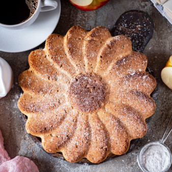 Бананово-овсяный пирог Юлия