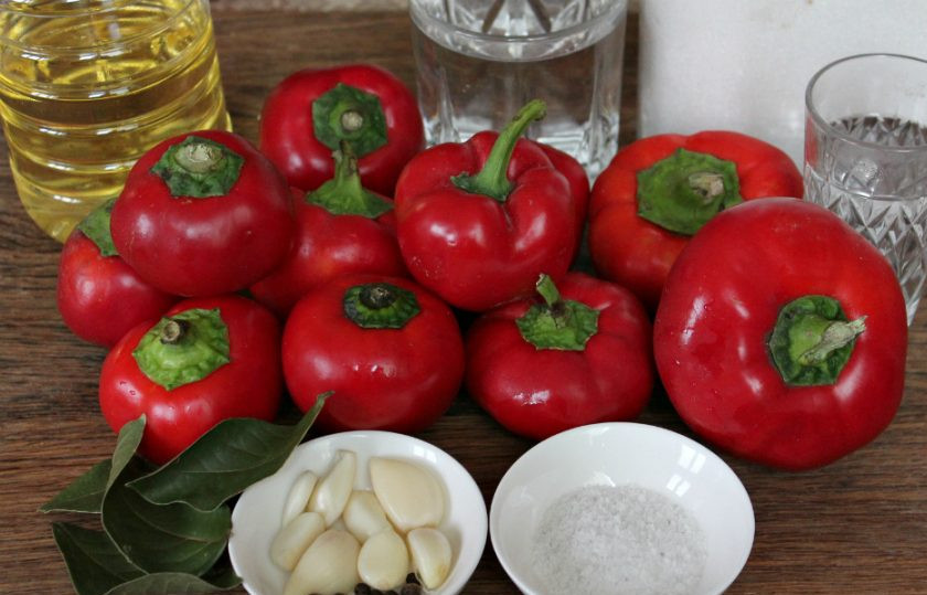 1. Этап. Гогошары маринованные по-молдавски: Подготовим ингредиенты.