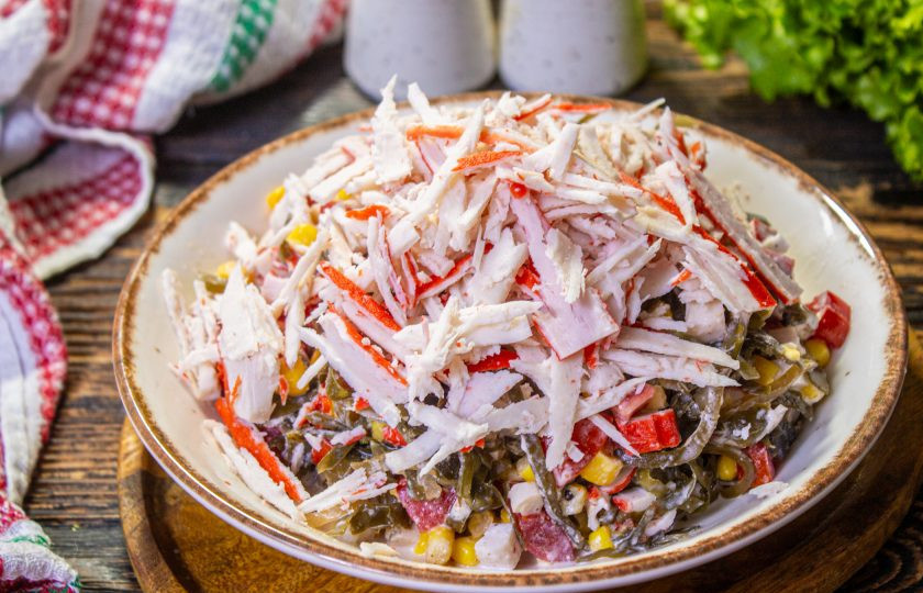 1. Этап. Салат Морской Еж: Салат 