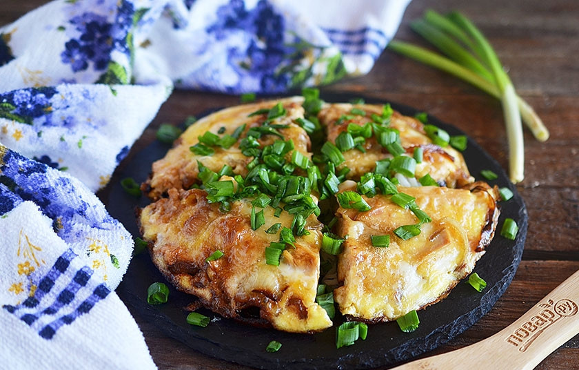 1. Этап. Оякодон (японский омлет): 9. Приятного аппетита!