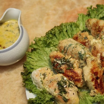 Куриные рулеты в молоке