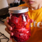 Beet-Pickled Pickles