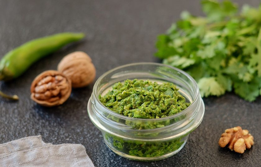 1. Этап. Зеленая аджика по-абхазски: Зеленая аджика по-абхазски готова!