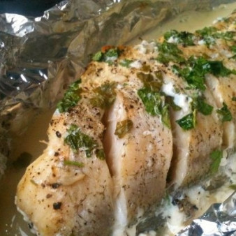 Треска в фольге в духовке