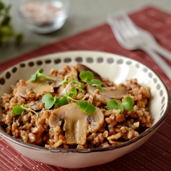 Гречотто с грибами