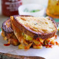 Pickled pineapple & sriracha grilled cheese