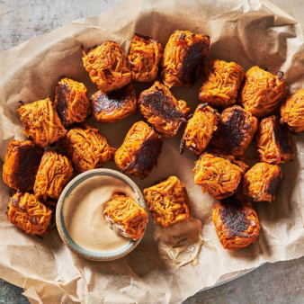 Sweet Potato Tots with Cajun Sauce