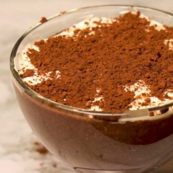 Банановый смузи с овсяными хлопьями