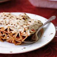 Three-Cheese Baked Pasta