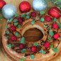 Рождественский кекс с коньяком