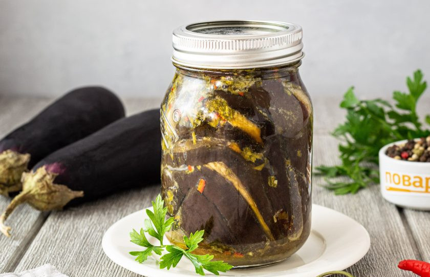 1. Этап. Баклажаны фаршированные на зиму: Фаршированные баклажаны на зиму готовы.