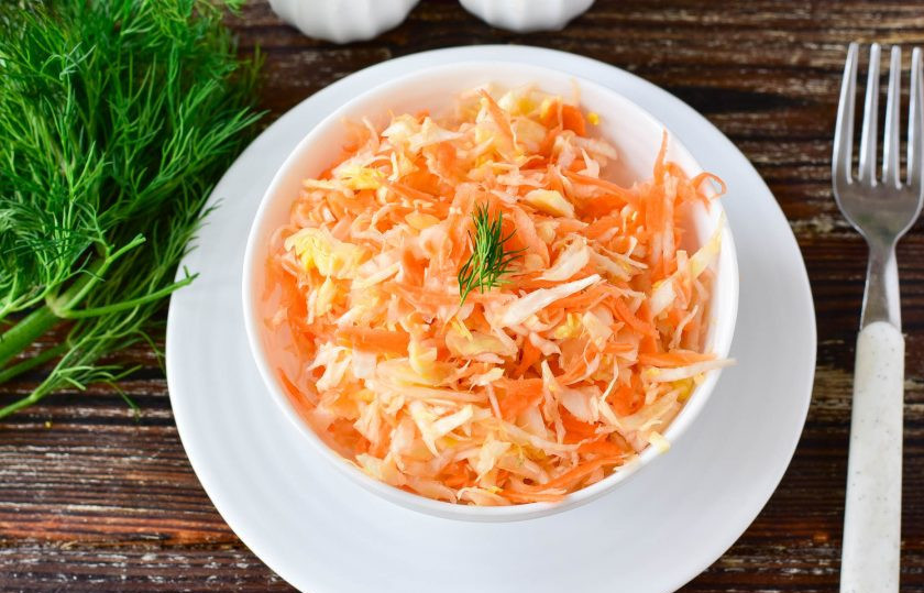 1. Этап. Капуста без сахара на зиму: Приятного аппетита!