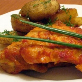 Мясо, жаренное в кляре