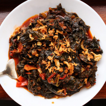 BBQ Braised Kale