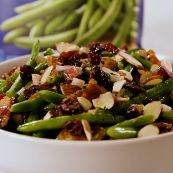 Sheet-Pan Maple-Bacon Green Beans