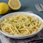 Спагетти с лимоном