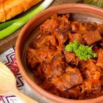 Квашеная капуста с говядиной