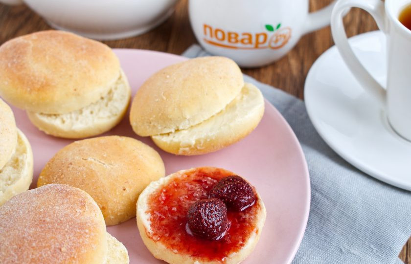 1. Этап. Классические английские маффины: Приятного аппетита!