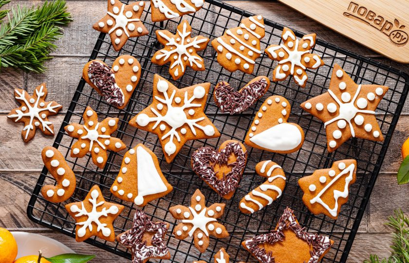 1. Этап. Домашнее имбирное печенье: Домашнее имбирное печенье готово, приятного вам аппетита!