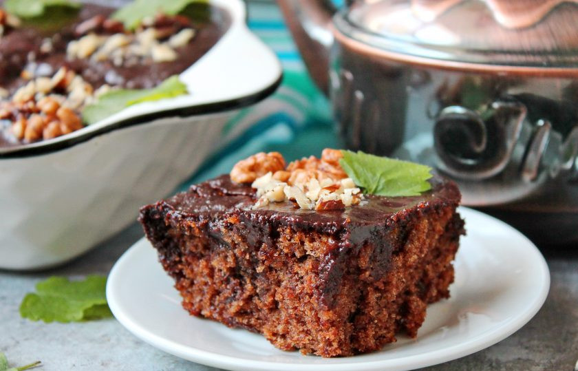 1. Этап. Турецкий шоколадный мокрый кекс: Приятного аппетита!