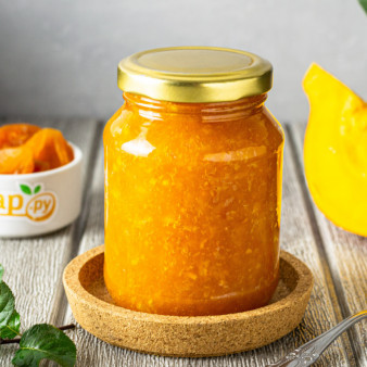 Джем из тыквы с курагой