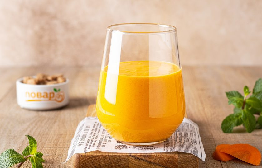 1. Этап. Морковный коктейль: Морковный коктейль готов!