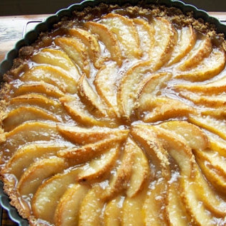 Грушевый пирог без глютена