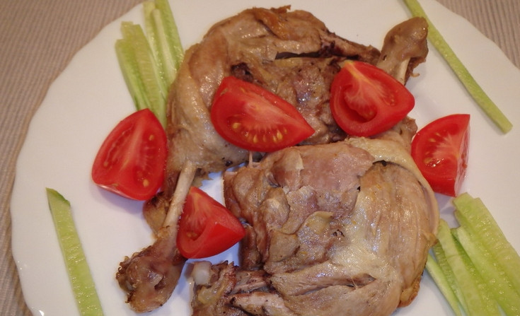 1. Этап. Утиные окорочка тушеные: Приятного аппетита!