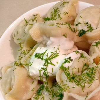 Пельмени рыбные из горбуши