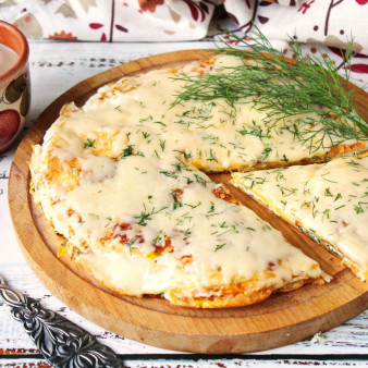 Яичница в лаваше Волшебный завтрак