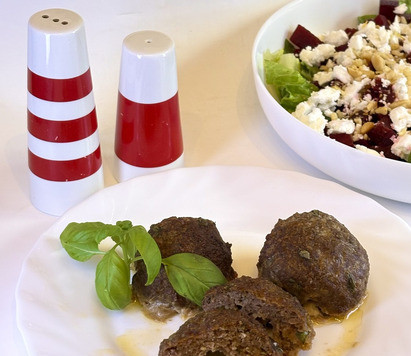 1. Этап. Фрикадельки с моцареллой в аэрогриле: Приятного аппетита!