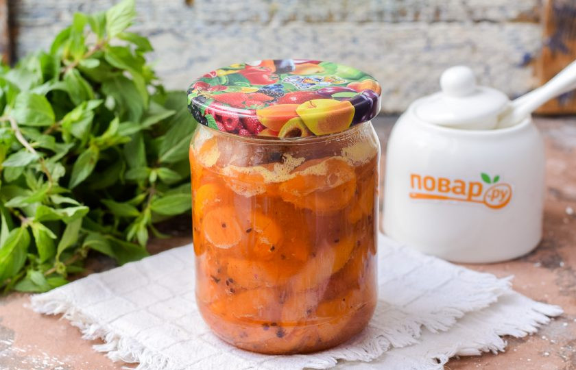 1. Этап. Варенье из крыжовника с абрикосом: Приятного аппетита!