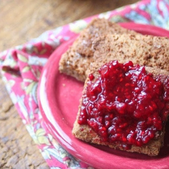 Варенье из малины с кленовым сиропом