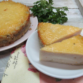 Картофельная запеканка с индейкой