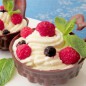 Chocolate Baskets with Berries