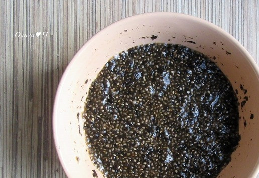 1. Этап. Веррины Тунец и чиа: Хорошо перемешайте.