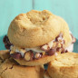 Funky Monkey Ice Cream Sandwiches