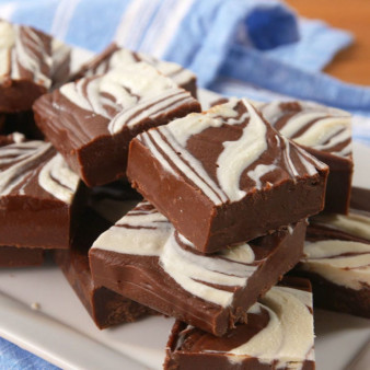 Chocolate Swirl Fudge Recipe