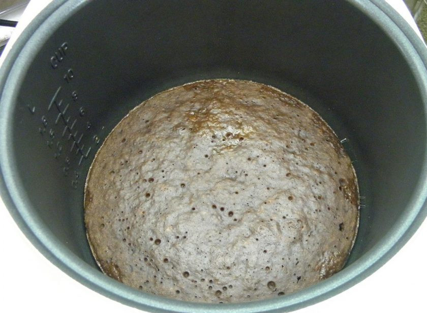 1. Этап. Сметанник шоколадный: 5. Шоколадный корж готов. Дайте ему остыть. Переходим к крему.