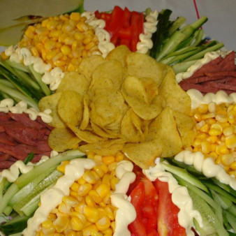 Салат Радуга