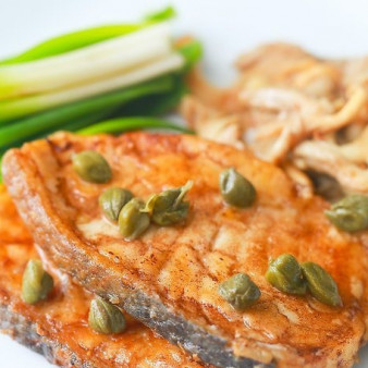 Сибас жареный