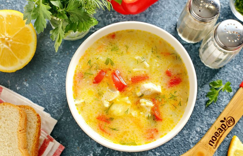 1. Этап. Куриный суп по-болгарски: Приятного аппетита!