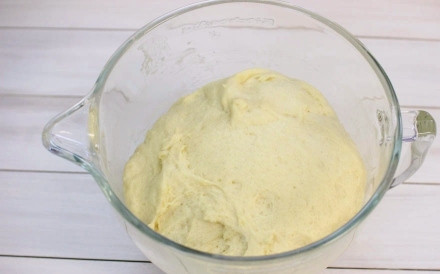 1. Этап. Булочки с начинкой: 9. За это время тесто должно подойти.