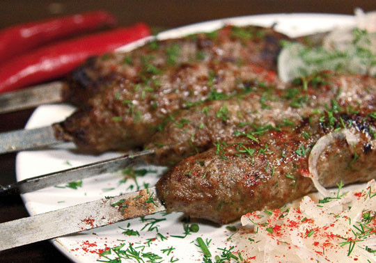 1. Этап. Люля-кебаб на мангале: Наш люля-кебаб готов!