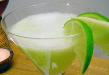 1. Этап. Коктейль из дыни и огурца: Коктейль готов!
