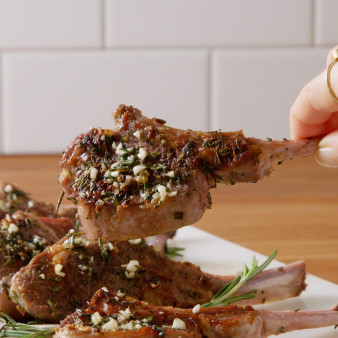 Garlicky Lamb Chops